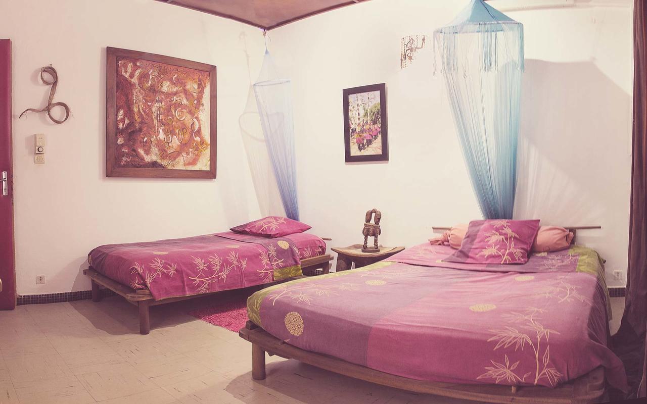 Le Karite Bleu Bed & Breakfast Ouagadougou Exterior photo